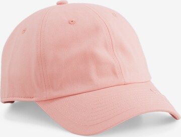 Casquette PUMA en rose : devant