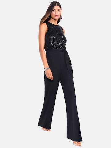 Friends Like These Jumpsuit in Schwarz: Vorderseite