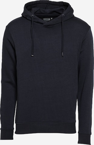 INDICODE JEANS - Sweatshirt 'Wilkins' em azul: frente