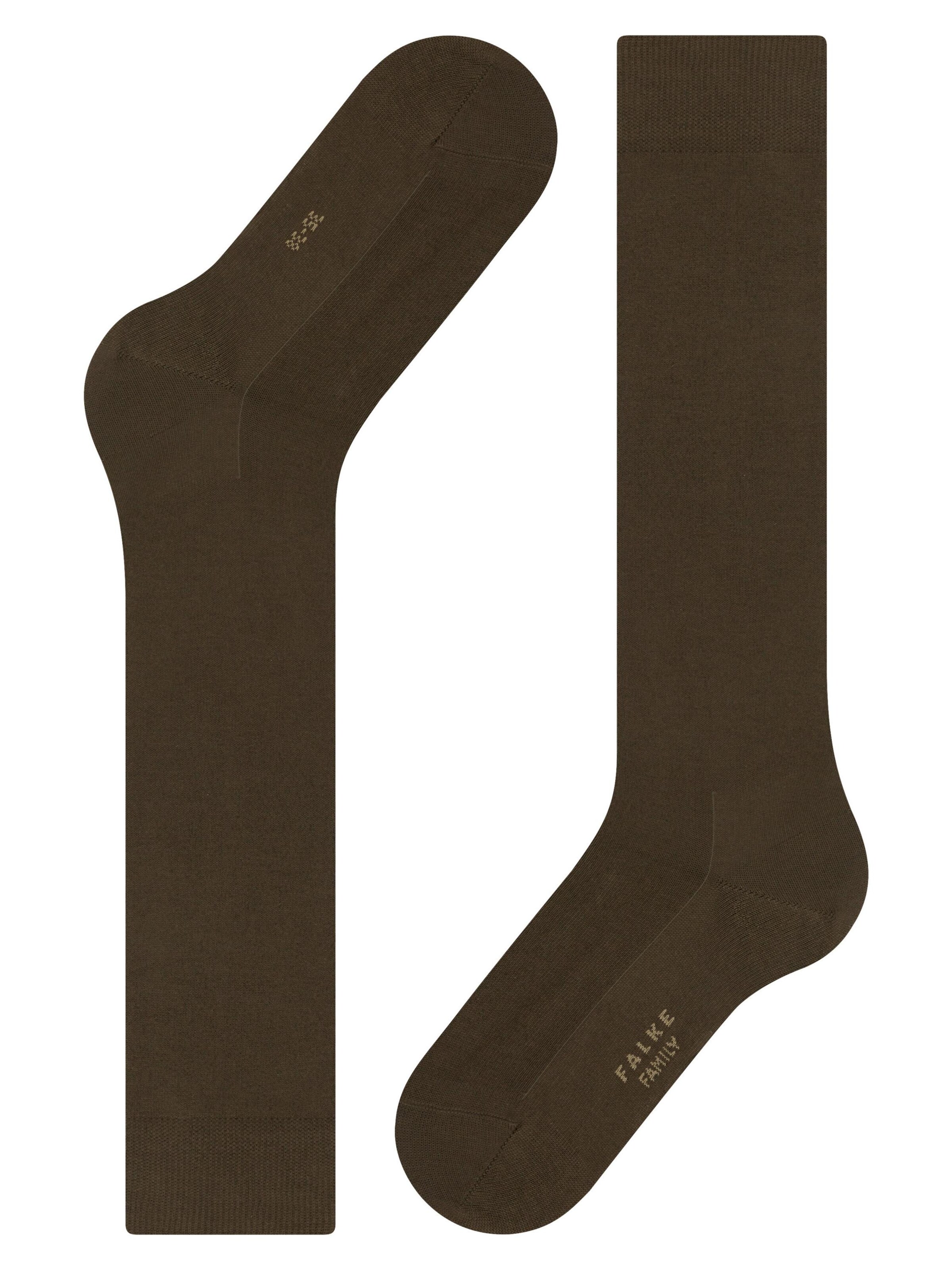 FALKE Knee High Socks 'Family' in Green