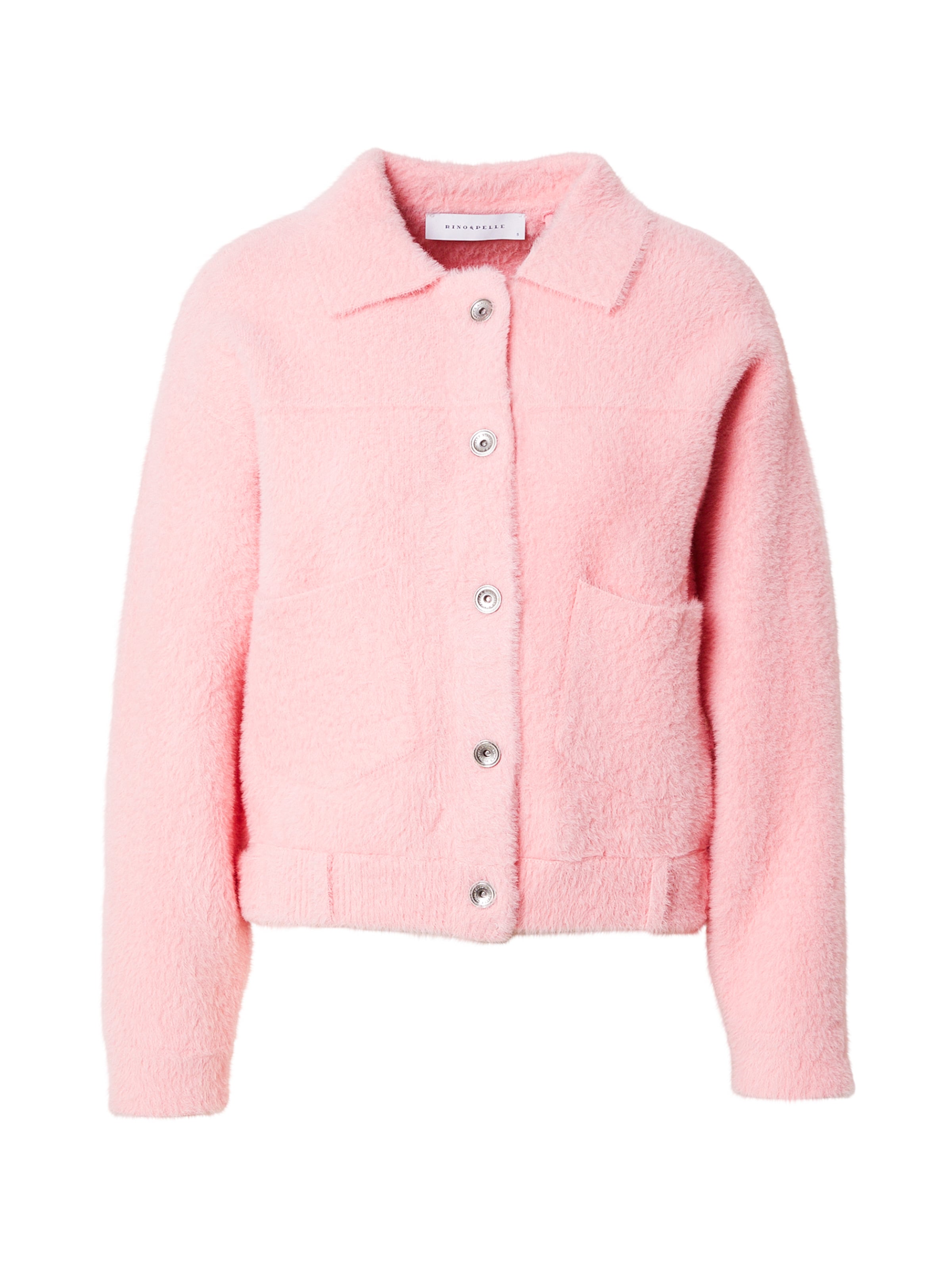 RINO & PELLE Between-Season Jacket 'Bubbly' in Pink: front