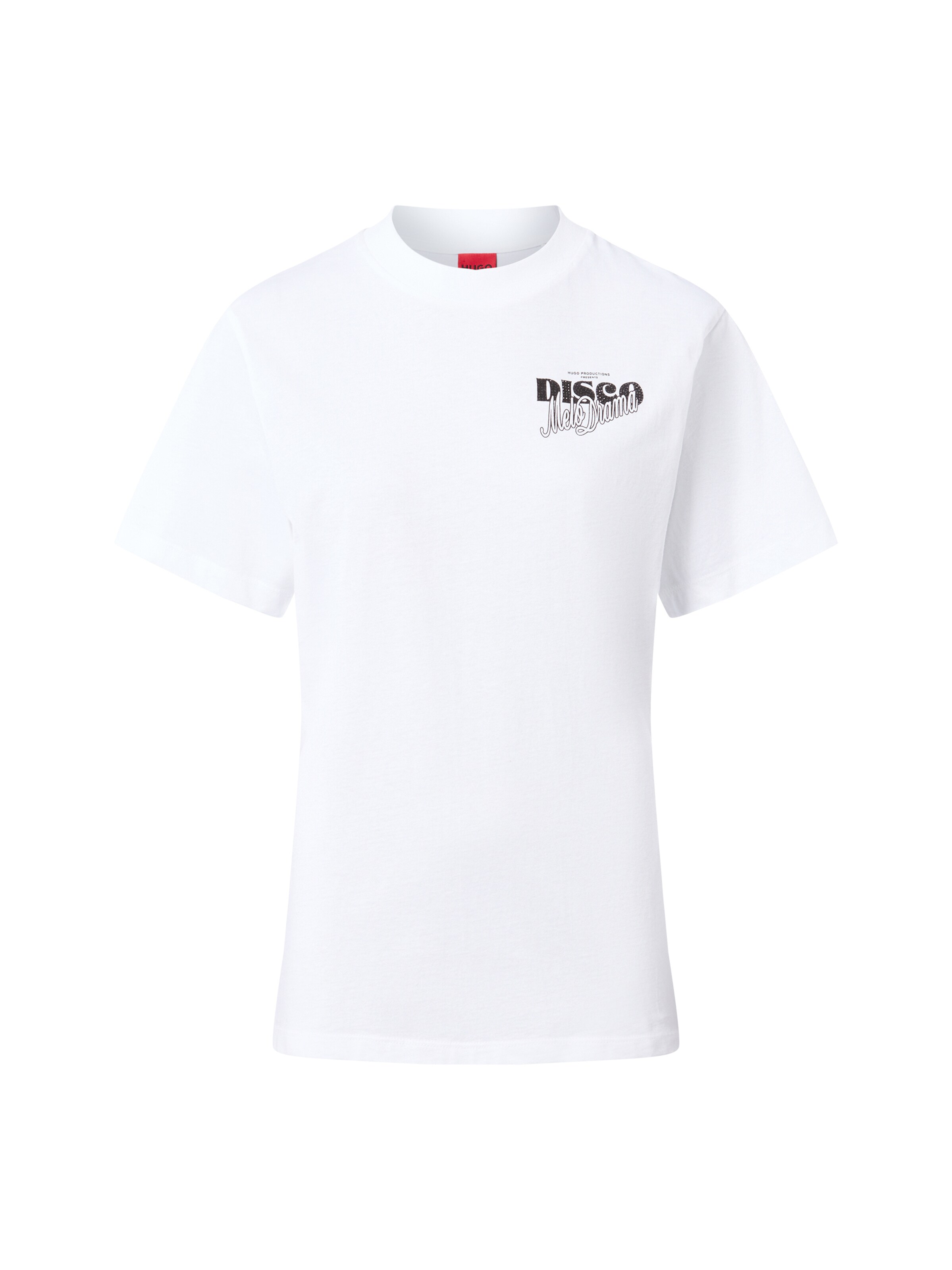 T-shirt HUGO en blanc : devant