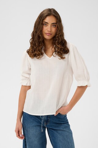 CULTURE Blouse 'CUTala' in White: front
