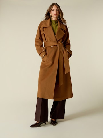 oltre Between-seasons coat in Brown