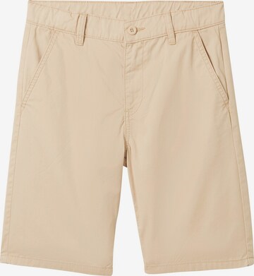 TOM TAILOR Regular Shorts in Beige: predná strana