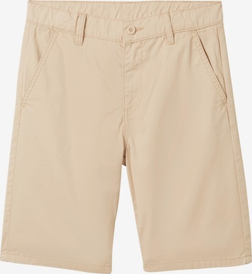 TOM TAILOR Regular Pants in Beige: front