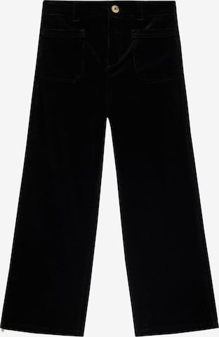 MANGO KIDS Štandardný strih Nohavice 'PAMELA' - Čierna: predná strana