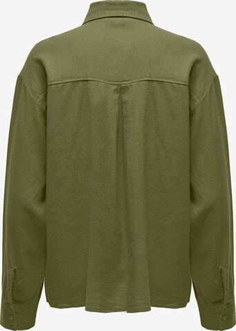 ONLY Blouse 'Caro' in Groen