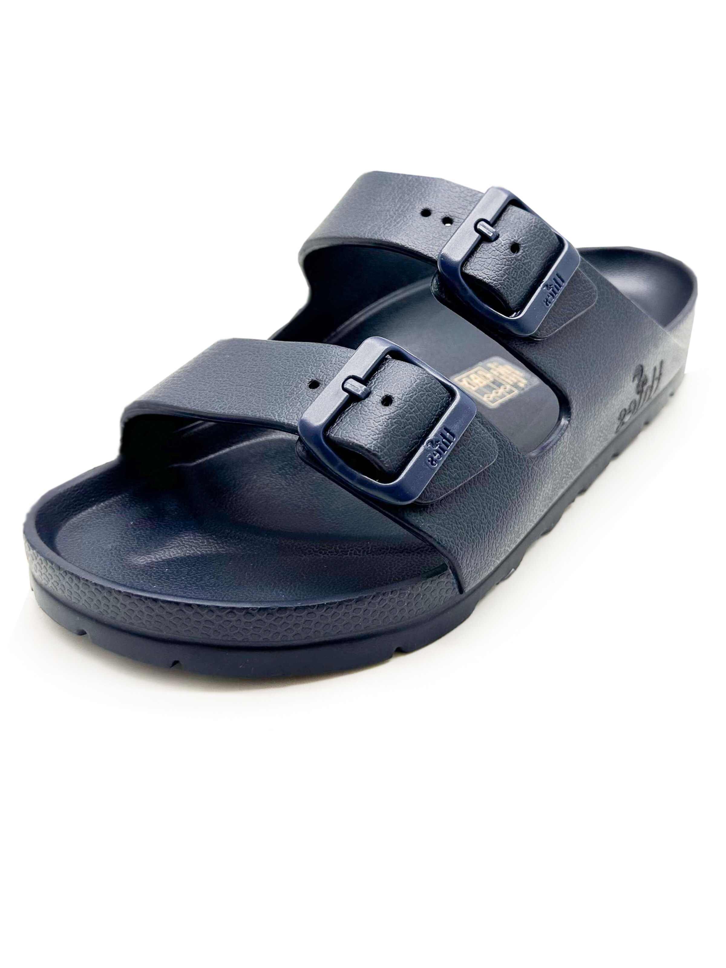 thies Mules 'thies 1856 ® Ecofoam Sandal' in Blue: front