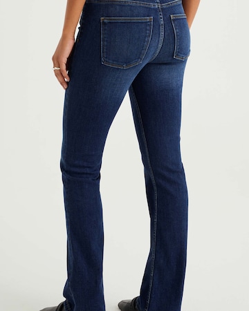 WE Fashion Bootcut Jeans in Blauw