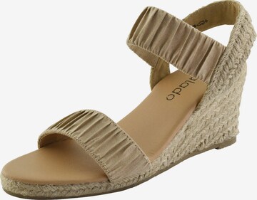 Palado Sandals 'Tristra' in Beige: front