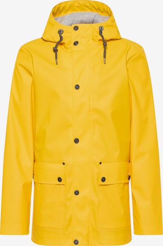 MO Weatherproof jacket in Yellow: front