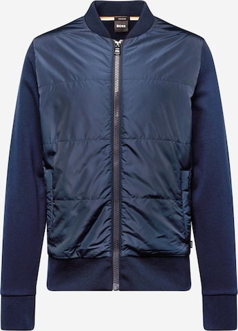 HUGO BOSS Between-Season Jacket 'Skiles 42' in Blue: front