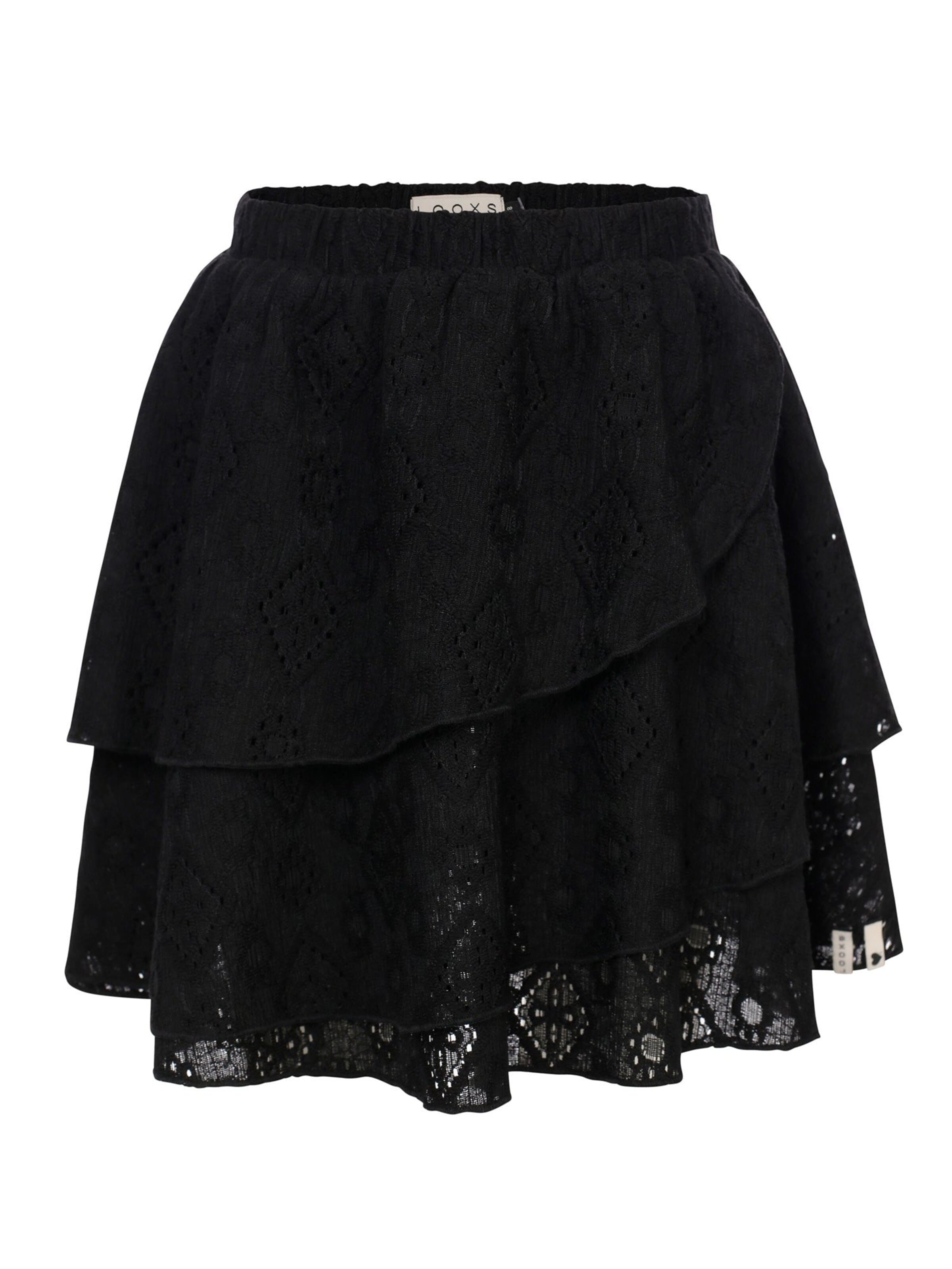 Looxs Revolution Rok in Zwart: voorkant