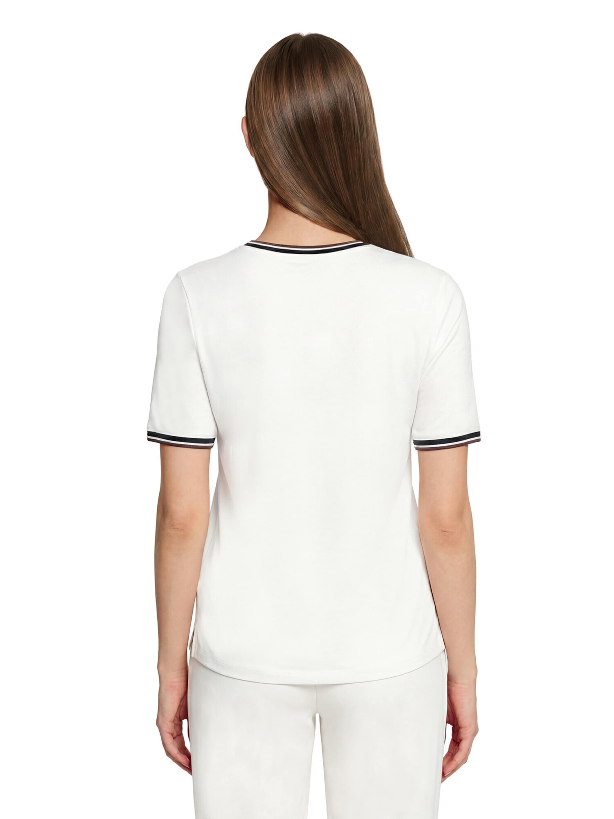 Betty Barclay Basic Shirt mit Aufdruck in Weiß