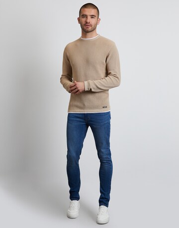 Threadbare Sweater 'Dolan' in Beige