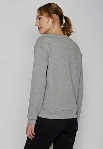 GREENBOMB Sweatshirt 'Canty' in Grau