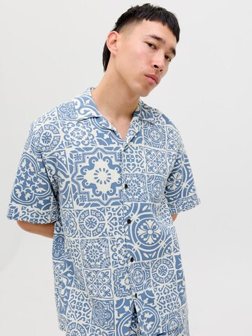 Jack & Jones Premium Классический крой Рубашка 'JPRBlutristan' в Синий