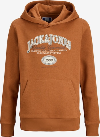 Jack & Jones Junior Свитшот 'JJARI' в Коричневый: спереди