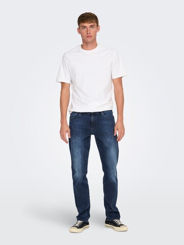 Only & Sons Regular Jeans 'ONSWeft' in Blue