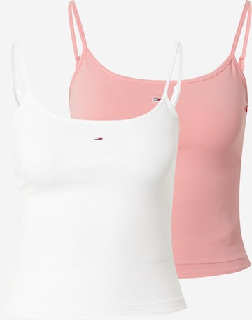 Tommy Jeans Top 'ESSENTIAL' in Pink: predná strana