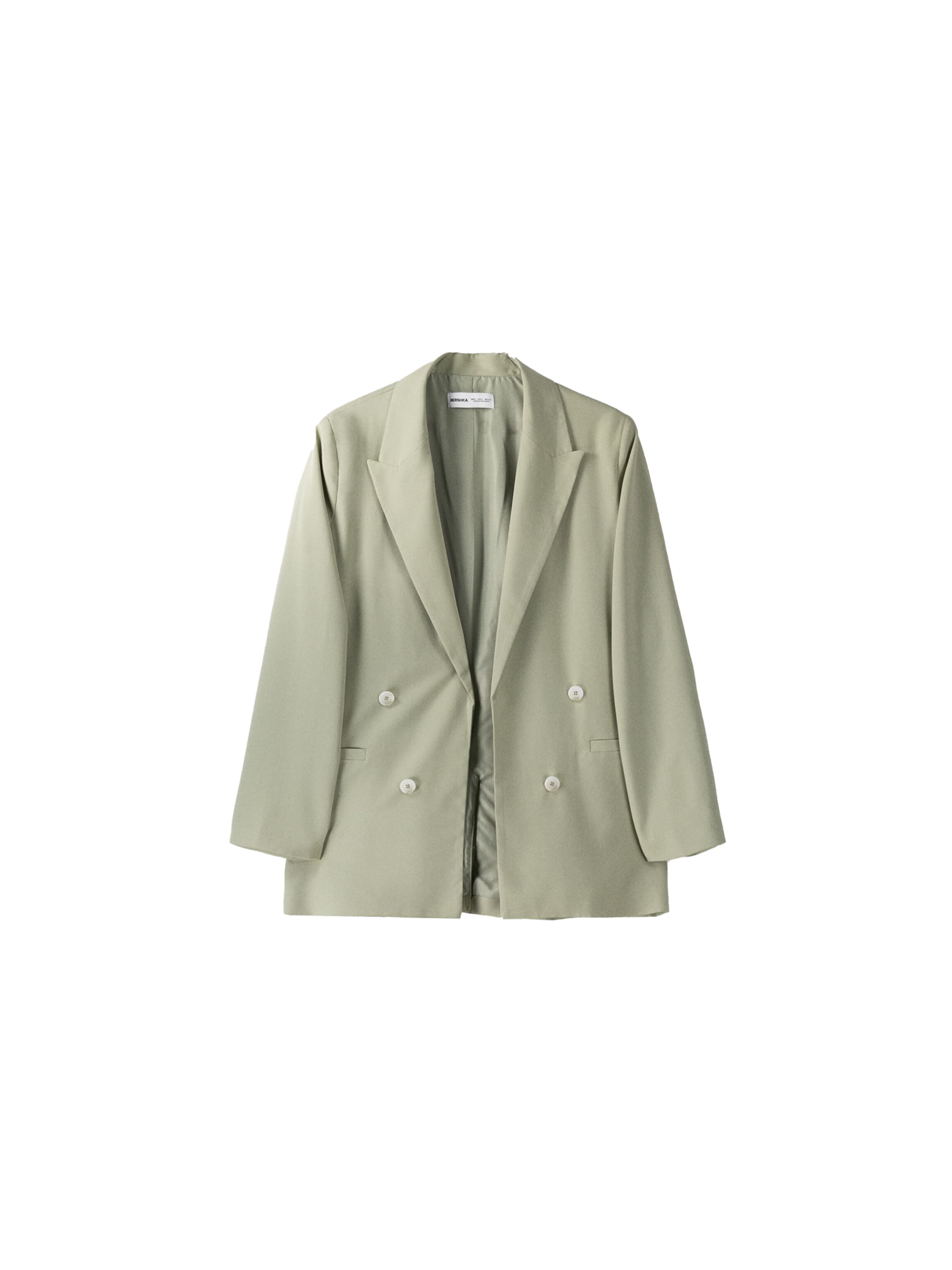 Blazer Bershka en vert : devant