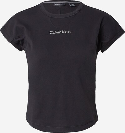 Calvin Klein Sport Tehnička sportska majica 'HYBRID' u crna / bijela, Pregled proizvoda