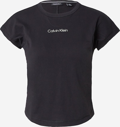 Calvin Klein Sport Sportshirt 'HYBRID' in schwarz / weiß, Produktansicht
