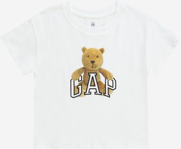 GAP - Camiseta 'IE FAM MOMENT' en blanco: frente