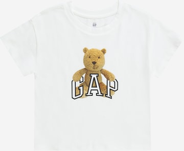 GAP - Camisola 'IE FAM MOMENT' em branco: frente