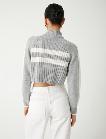 Koton Gebreid vest in Grijs