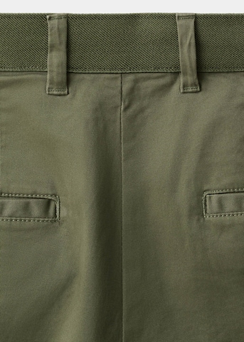 MANGO MAN Slim fit Chino Pants 'Prato' in Green