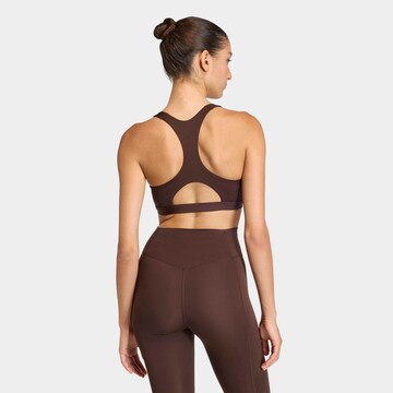 ADIDAS PERFORMANCE Bralette Sports Bra in Brown