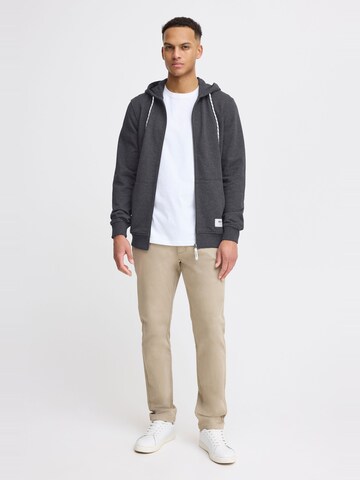 INDICODE JEANS - Sudadera con cremallera 'Playno' en gris
