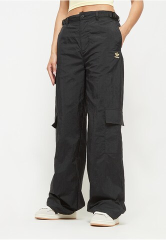 ADIDAS ORIGINALS Regular Cargohose in Schwarz: Vorderseite