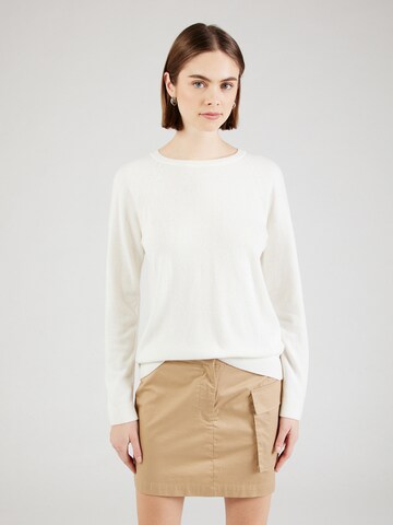 Pull-over UNITED COLORS OF BENETTON en beige : devant