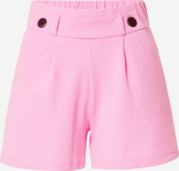 Pantaloni con pieghe 'GEGGO' di JDY in rosa: frontale