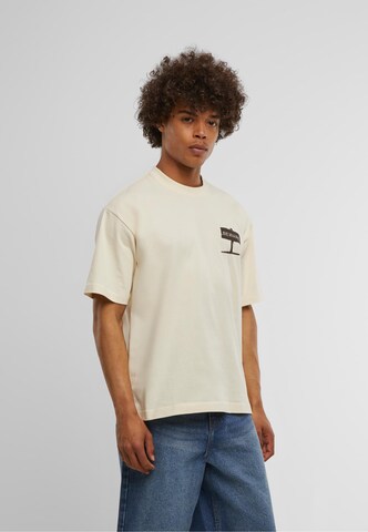 MARKET Shirt 'Beware Pet' in Beige