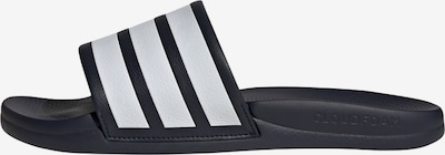 36,5-37 dydžio Šlepetės 'Adilette Comfort 2.0' iš ADIDAS SPORTSWEAR, spalva – tamsiai mėlyna / balta, Prekių apžvalga