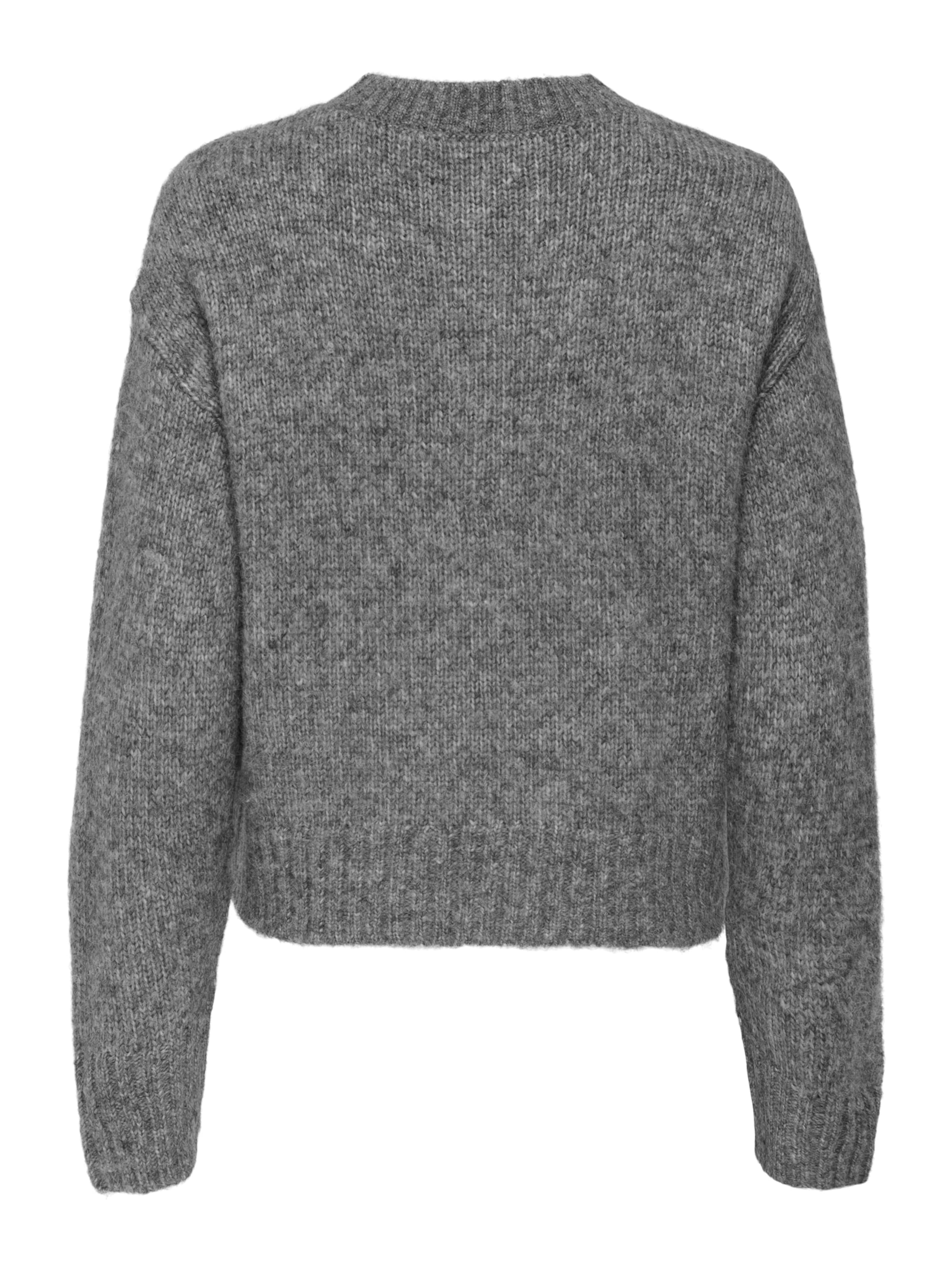 JDY Sweater 'JDYMALONE' in Grey