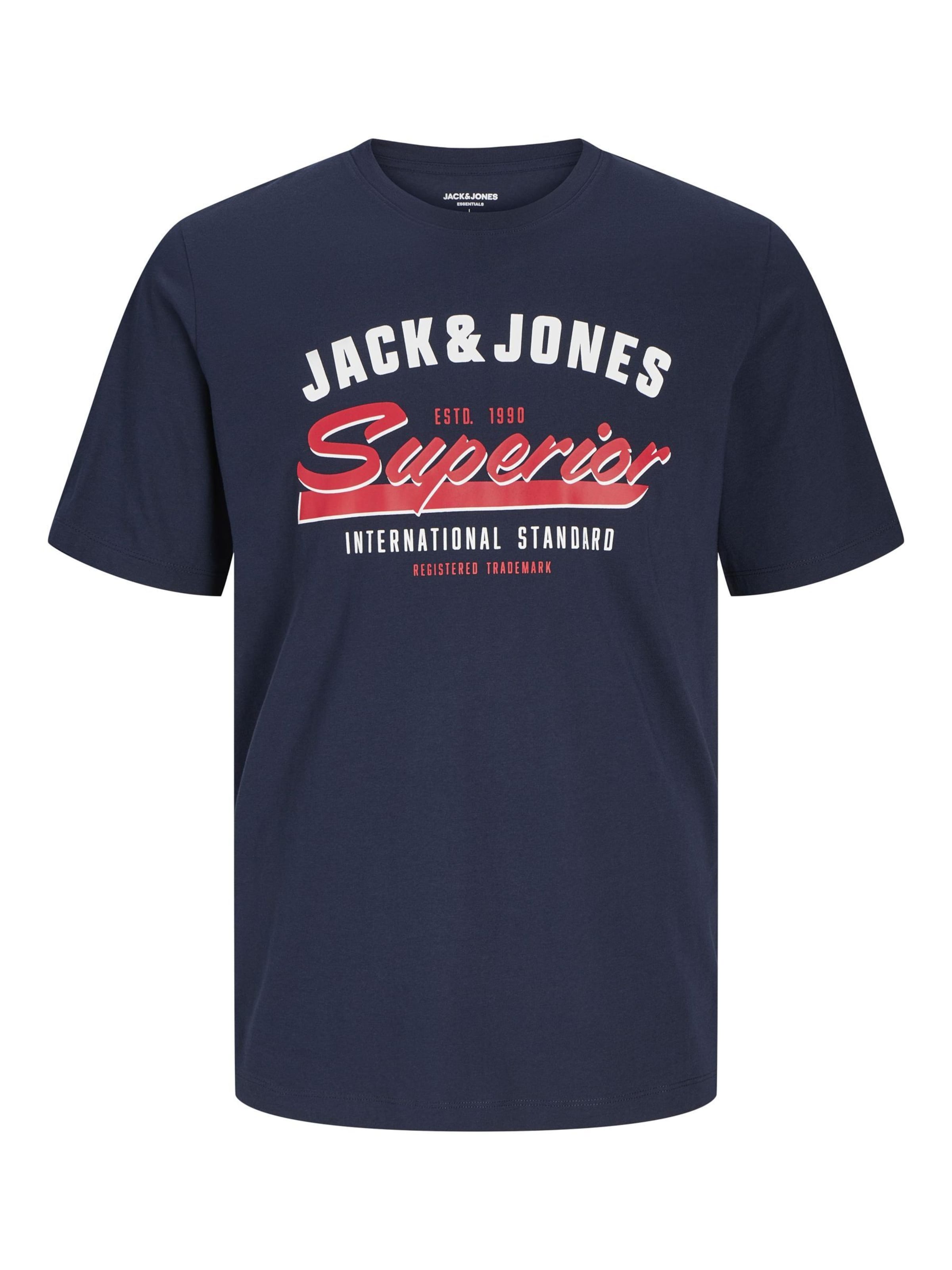 Jack & Jones Plus Bluser & t-shirts i blå: forside