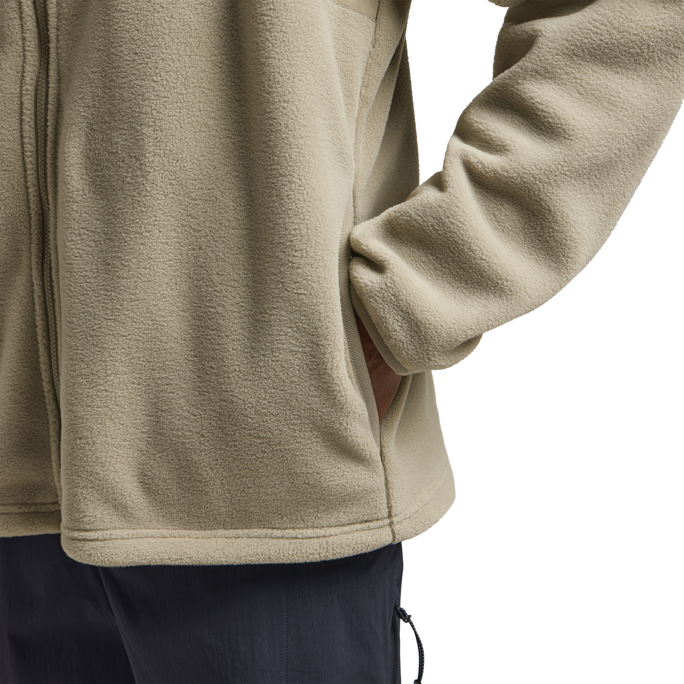 JACK WOLFSKIN Funktionsfleecejacke in Grau