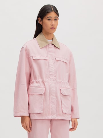 EDITED Between-Season Jacket 'Bonnie' in Pink: front