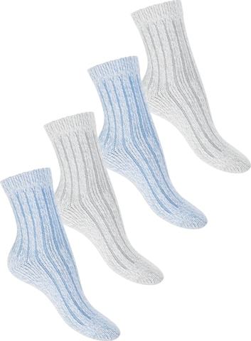 footstar Socks 'cozy' in Blue: front