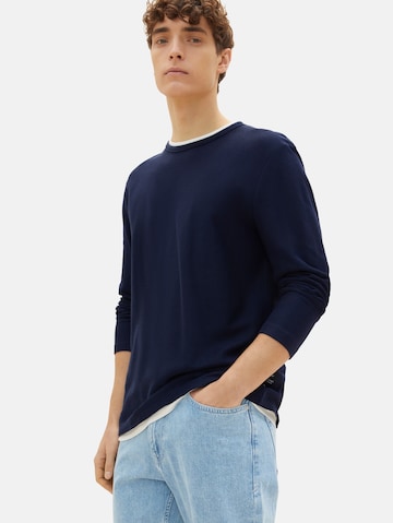 T-Shirt TOM TAILOR DENIM en bleu