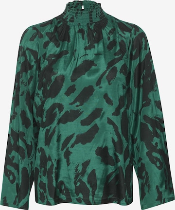 Kaffe Blouse 'Pollie' in Groen: voorkant