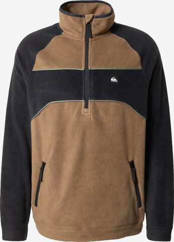 QUIKSILVER Sportpullover 'POWDER CHASER' in Braun: predná strana