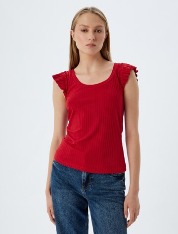 Koton Top in Rot: Vorderseite