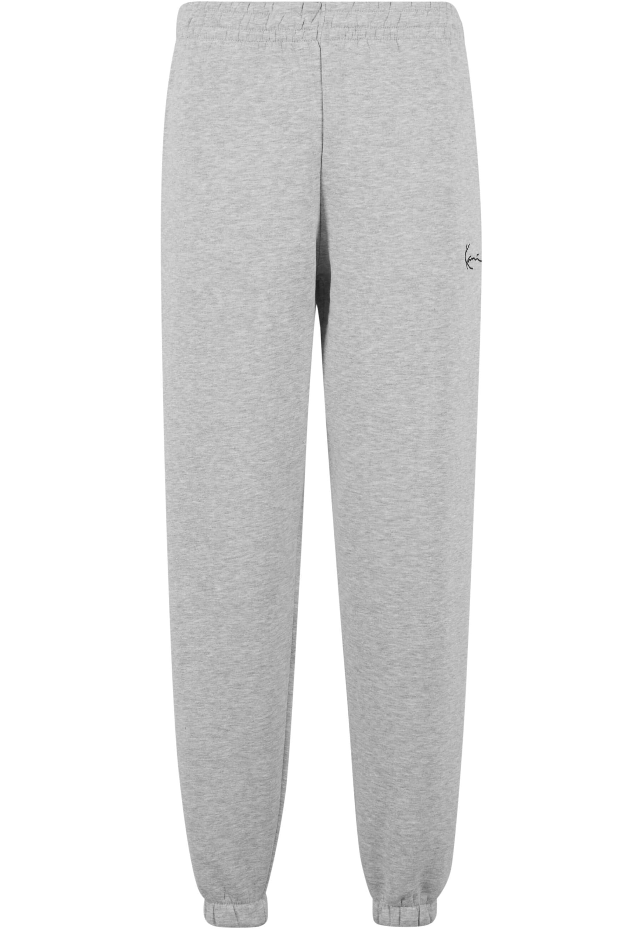 Karl Kani Tapered Broek 'Essential' in Grijs: voorkant