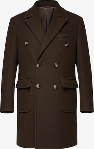 Ombre Tussenjas in Bruin: voorkant